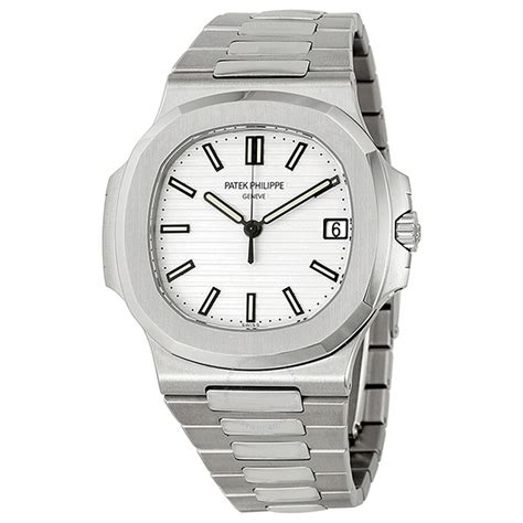 patek philippe watches nautilus men's stainless steel|Patek Philippe full diamond.